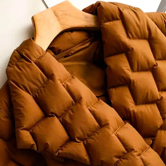 Avery - Stylish Quilted Down Coat