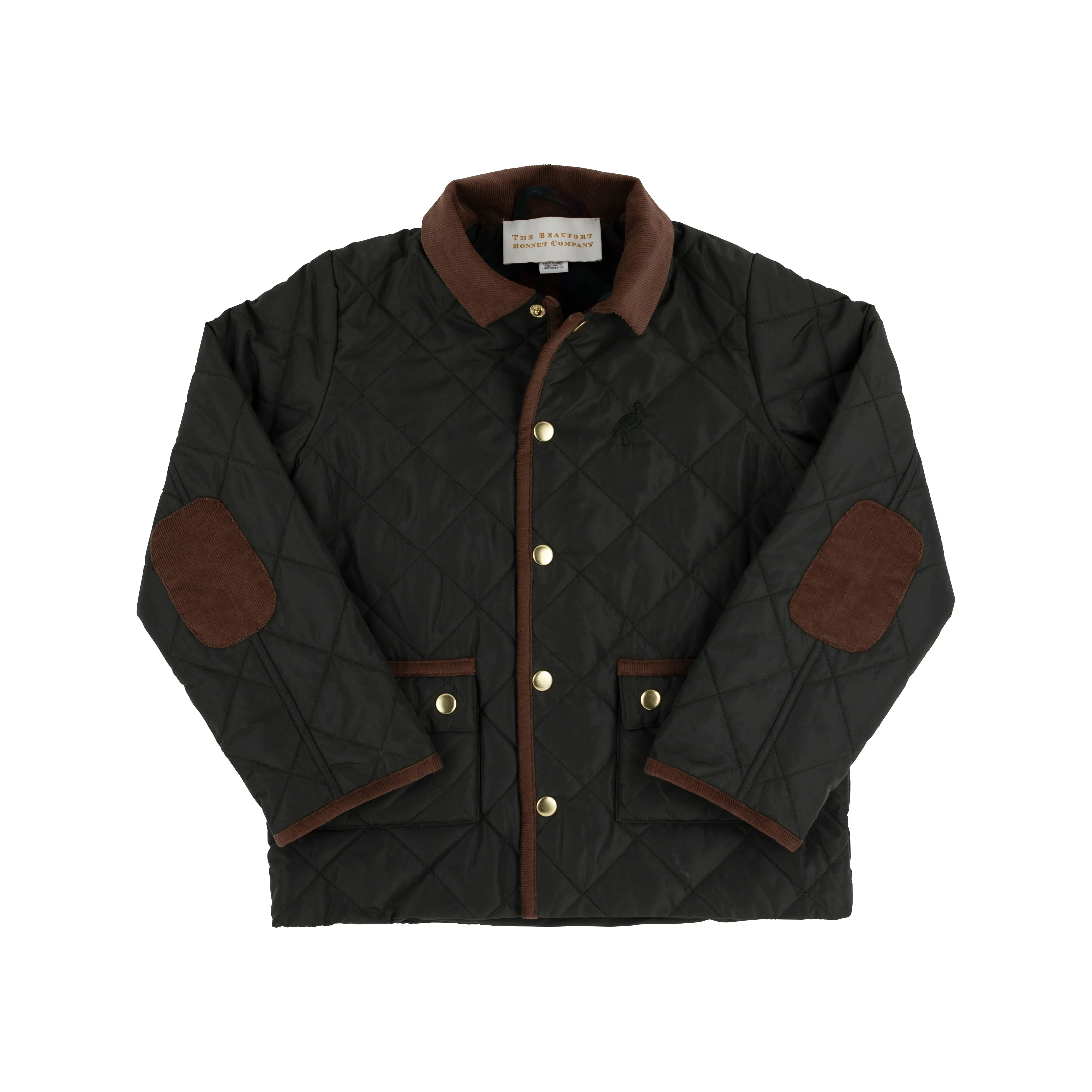 Caldwell Quilted Coat Montague Moss/Chelsea Chocolate