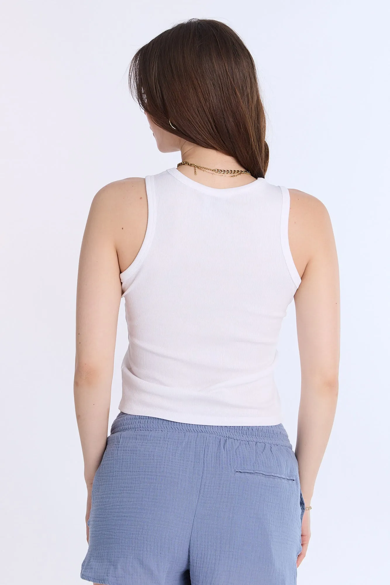 Cinnamoroll Graphic Rhinestones Tank Top