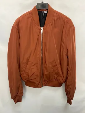 H&M.Bomber naranja T.s