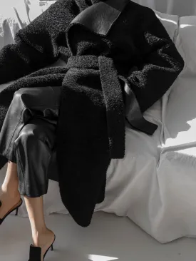Reversible Faux Shearling Coat
