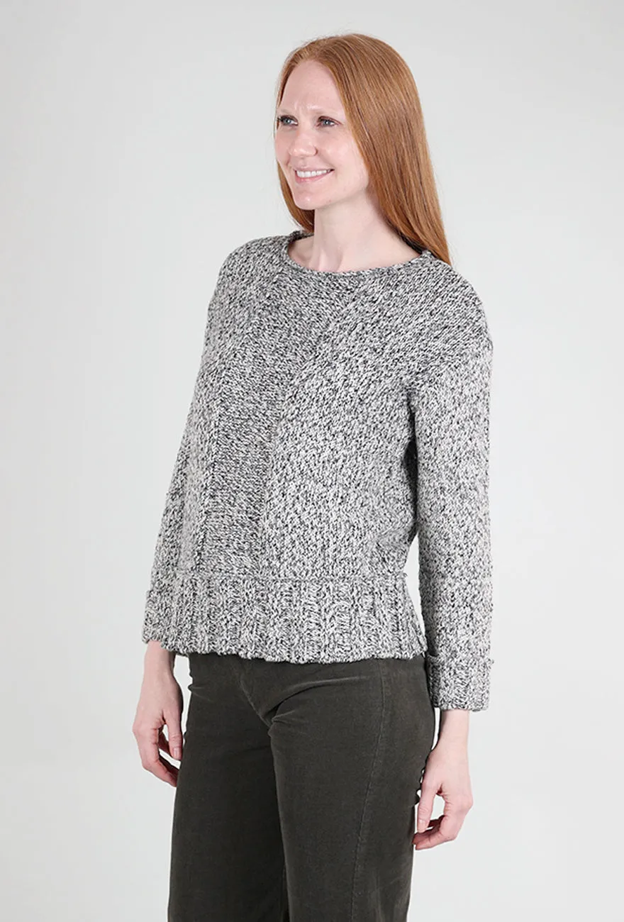 Space Dyed Speckle Pullover, Iron
