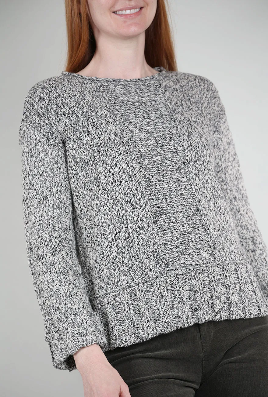 Space Dyed Speckle Pullover, Iron