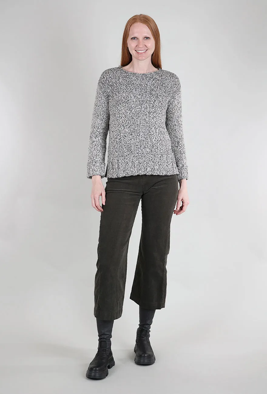 Space Dyed Speckle Pullover, Iron