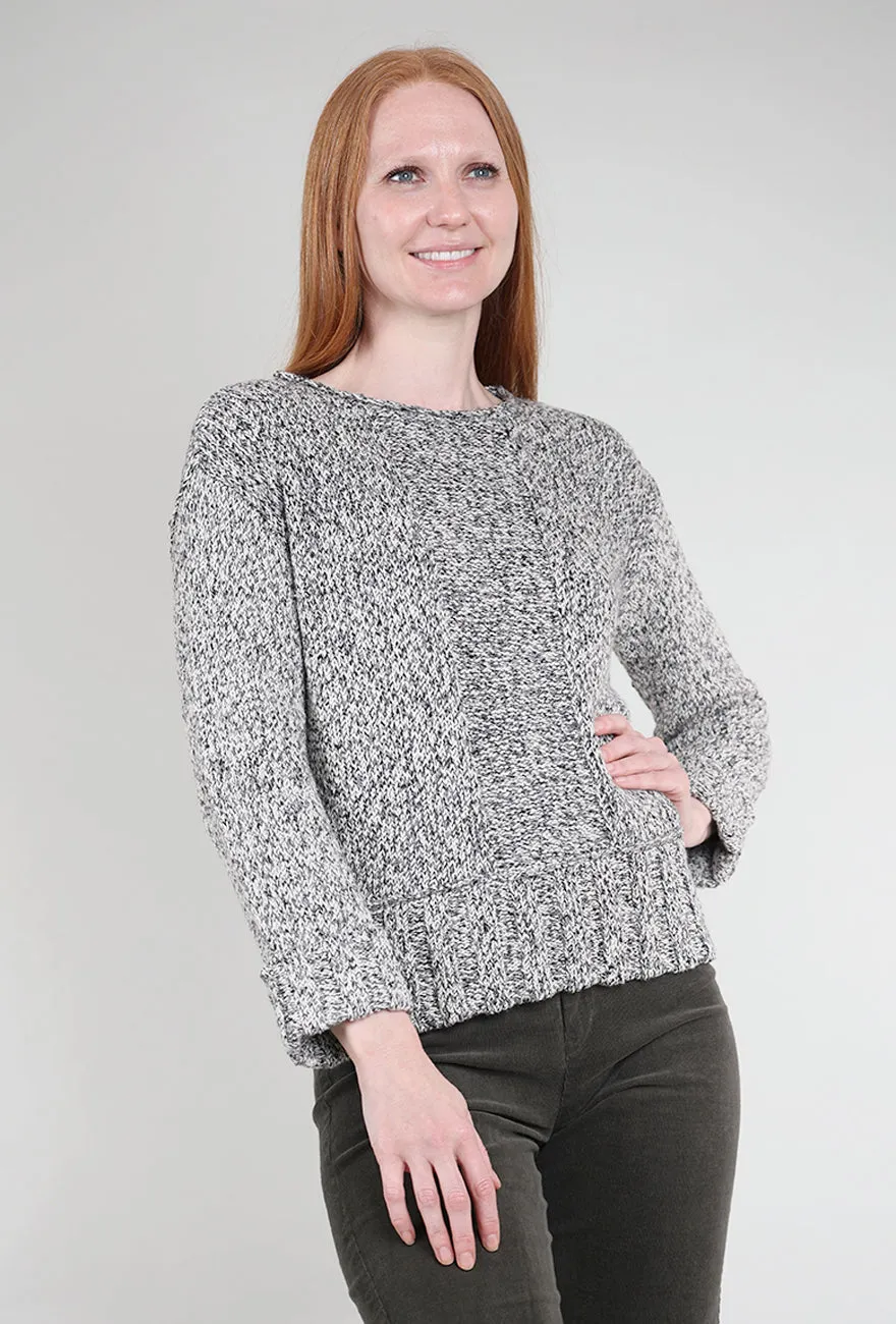 Space Dyed Speckle Pullover, Iron