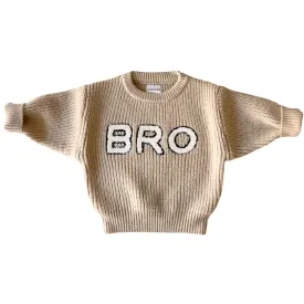 Spearmint LOVE - BRO Knit Sweater in Cocoa