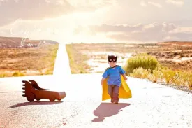 Super Bat Superhero Cape and Mask
